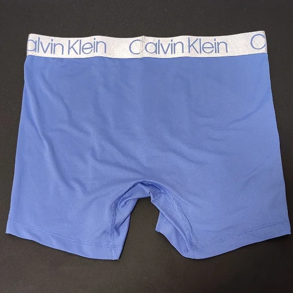 Calvin Klein Men's Vibrant Blue Boxer Briefs - Picture 2 of 6